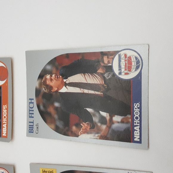 1990 NBA Hoops Coach Cards 6 Count - Picture 7 of 8